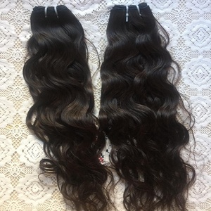 คุณภาพสูงอินเดีย Remy Virgin Virgin ผมหยักธรรมชาติ,ธรรมชาติผลิตภัณฑ์ - Product Image 1