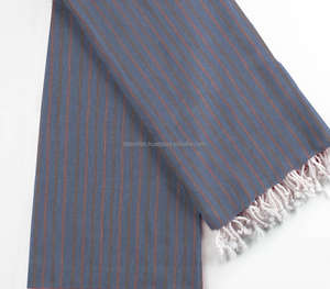 Stripe 100% Cotton Bath <b>Towels</b> Quick-Dry Compressed Disposable Turkish Sets Solid Color Pattern - Product Image 4