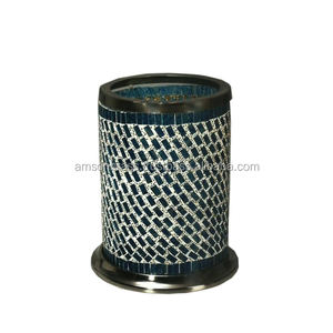 Porte-bougie votif en métal de forme carrée - Product Image 3