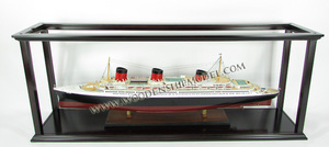 Vitrines pour modèles réduits de bateaux en bois - Artisanat du Vietnam - Product Image 2