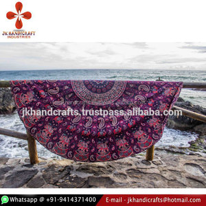 Wholesale Tapestry Mandala Beach Throw Boho Gypsy Round Tapestry - Product Image 1