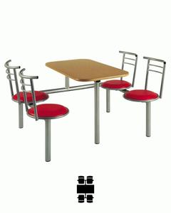 Fixed Seating Dinning Set - Product Image 5