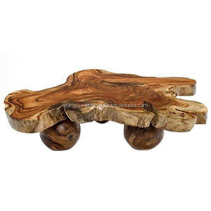 High Quality Best Design Rustic Style Suar Wood <strong>Coffee</strong> <strong>Table</strong> With Simple Elegant Modern Design From Cirebon <strong>West</strong> Java Indonesia