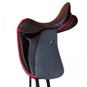 Sillín de doma inglesa de caballo de cuero genuino - Product Image 6