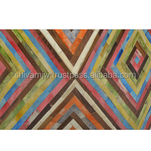 Metier ม้านั่งทรงเพชรทันสมัยม้านั่งโลหะตกแต่งห้องทานอาหารห้องนอนตกแต่งบ้านห้องนั่งเล่น - Product Image 4