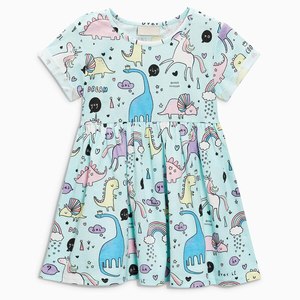 100% Organic Cotton Wholesale Baby Knitted Dress - Product Image 1