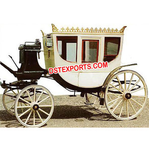 Carruaje de cubierta de boda real, fabricante de Buggy de caballo de la India - Product Image 1