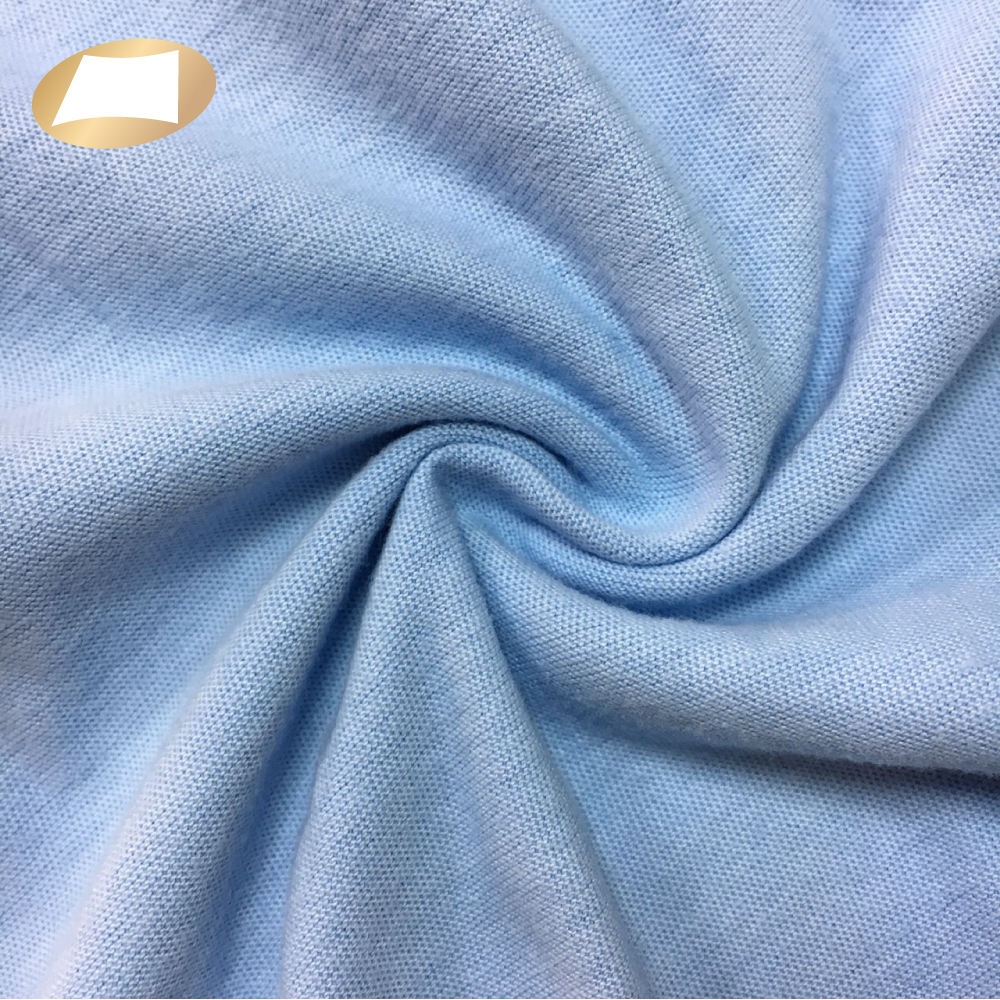 Made in Taiwan High Density 100% Cotton Single Jersey Knit Fabric for t  Shirt