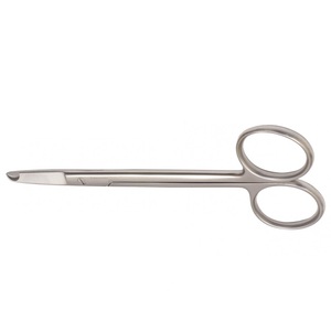 Ciseaux manuels en acier inoxydable chirurgical pour la suppression des points de suture en chirurgie générale - Product Image 4