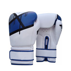 Gants de boxe en cuir durable personnalisables pour adultes 8oz 12oz 14oz 16oz tailles pour Muay Thai Grappling Kick MMA - Product Image 4