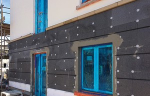 แผ่นฉนวนกันความร้อนปูนปลาสเตอร์สำหรับฉนวนภายนอกและระบบสำเร็จรูป/EIFS EPS XPS