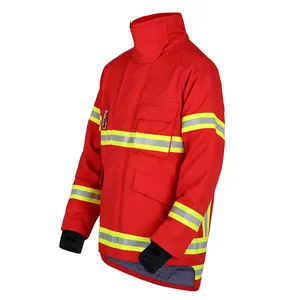 NFPA1971 EN469 Firefighting Outfit Aramid Fire Brigade Dress Fireman Apparel