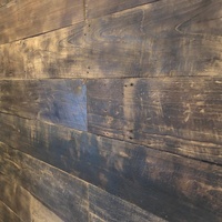 Revestimiento de Piso de Madera de Teca Reciclada de Indonesia, Geométrico, Minimalista, Insonorizante, para Apartamentos, Hogares y Entretenimiento