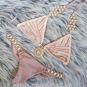 Женское бикини со стразами - Product Image 1