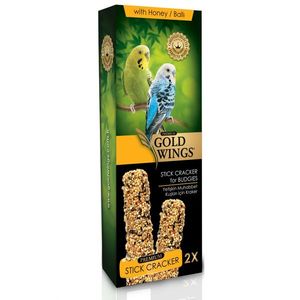 Goldwings Premium Budgie Honey Sticks Caja de 6 piezas para alimentos para mascotas - Product Image 1