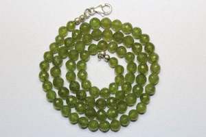 Pierre de grenat vert grossular, pierre précieuse en vrac, perles facettées, certifiées par un tiers, Inde, GEMS, fabrication de bijoux, qualité naturelle - Product Image 4