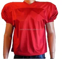 S.A. GEAR Youth Football Mesh Practice Jersey RED, Large/XL