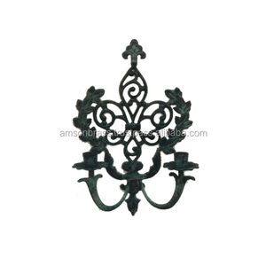 Candelabro de pared de aluminio y Metal, soporte de vela decorativo - Product Image 5