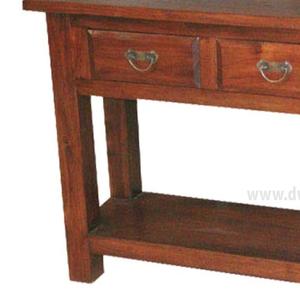 Table console en bois massif - Meubles d'intérieur en teck Indonésie - Product Image 2
