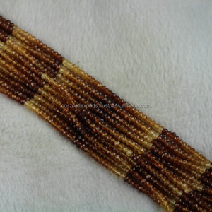 อัญมณีโกเมนเฮสโซไนต์สําหรับเครื่องประดับลูกปัดหินทําคริสตัลบําบัดสีลูกปัดหินเต็มรูปแบบ - Product Image 3