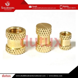 Inserto moleteado de latón al por mayor para instalación de tuberías Material de alta calidad - Product Image 2
