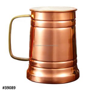 Classic Design Plain <b>Mug</b> Handmade Solid Copper Wire Handle Copper Moscow Mule <b>Mug</b> Moscow Mule Copper <b>Large</b> Drinking <b>Mugs</b> - Product Image 5