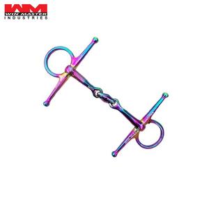 Diseño multicolor de color arcoíris de mejilla completa de acero inoxidable - Product Image 1
