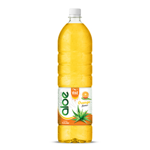 Bouteille de jus d'aloe Vera 1,5 l, contenant en PET, jus d'aloe Vera, boisson douce, parfum Orange, Service Service ODM du Vietnam, meilleur prix, 20 ml - Product Image 1