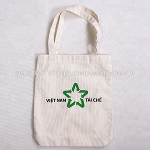 2024 diseño caliente bolsas de compras reutilizables ecológicas alta moda lona de algodón Natural logotipo personalizado impresión regalo carta patrón - Product Image 2