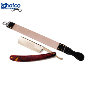 Barber Razor Strop Belt Salon Leather pour l'affûtage du rasoir pour le rasage et l'épilation - Product Image 1