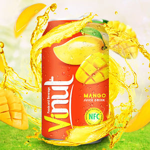 330ml de boisson de jus de mangue avec échantillon gratuit de VINUT fraîchement pressé, marque privée, fournisseurs en gros (OEM, ODM) - Product Image 1