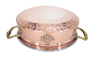 Palu Buatan Tangan 4 Buah Mangkuk Saji Besi Tahan Karat Tembaga <span class=keywords><strong>Handi</strong></span> - Product Image 5