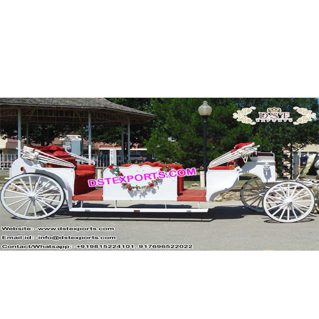 新しいVis a Visリムジン馬車ロイヤル馬車馬車メーカーインドの結婚式の馬
