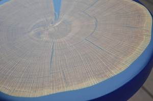 Tabouret de bar en résine époxy Mobilier de bar durable et élégant - Product Image 5