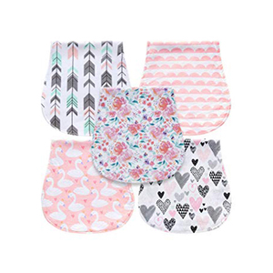 Multi Color Available High Quality Swaddle Designs Burp Cloths with Private Label - Product Image 1