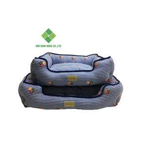 Newly Designed Square Memory Foam Pet <b>Bed</b> for <b>Dogs</b> and Cats Handmade in Vietnam - Product Image 1