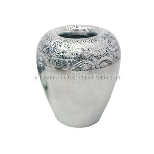 Vases à fleurs en métal aluminium pour la décoration de la maison Jardinière décorative de fleurs pour l'intérieur et l'extérieur Décoratif simple - Product Image 3