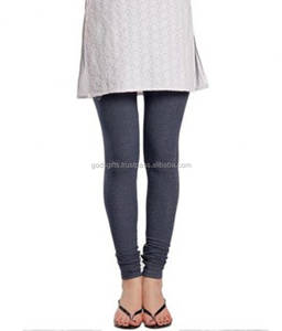 Leggings pour femmes 100% coton cousu OEM - Product Image 5