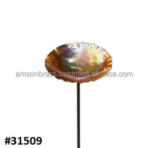 Main écologique En Métal Martelé En Cuivre Pur Bain D'oiseau - Product Image 4