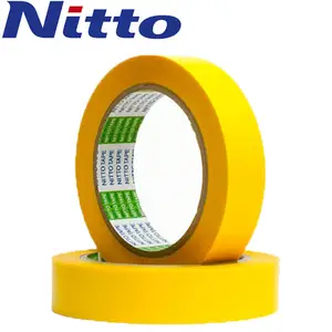 Различные типы клея, упаковки и маскирующей ленты, изготовленные Nitto Denko. Сделано в Японии