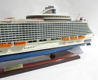 SEAS MS HARMONY Holzmodell boot Hand gefertigtes Neuheit geschenk