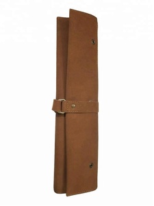 Bolsa para Cuchillos de Chef Profesional de Cuero Genuino Vintage de Primera Calidad, Ligera, con 5 Bolsillos/Rollo para Cuchillos de Chef, Rollo para Cuchillos Inteligente - Product Image 5