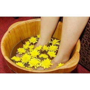 Seau en bois de baril de trempage de pied/seau en bois amical pour le massage de pied - Product Image 2