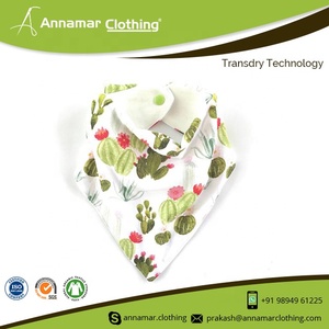 Wholesale Private Label 100%Cotton Baby Bandana Bibs - Product Image 4