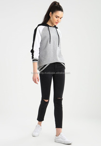 Mujeres sudaderas con capucha Me conjuntos logotipo personalizado mujeres hombres 3D en relieve sudaderas con capucha térmica tres tonos - Product Image 3