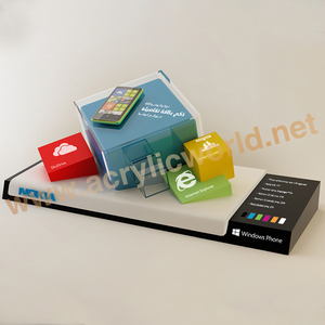 Support d'affichage de téléphone portable en acrylique/compteur d'affichage de téléphone portable en acrylique - Product Image 3