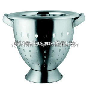 Passoire à gouttelettes de fruits en acier inoxydable, conception à trou rond, vente en gros passoire à gouttelettes passoire à fruits - Product Image 3