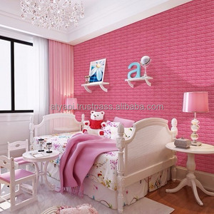 Autocollants muraux en plastique 3D en forme de brique PE 8 mm d'épaisseur Adhésif puissant au dos Antichoc Isolation phonique Café Bureau Restaurant - Product Image 2