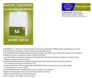 Calentador de agua de Gas de condensación montado en la pared anticongelante a la venta - Product Image 2