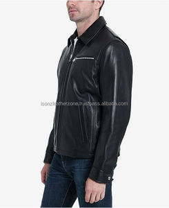 Chaqueta de bombardero de cuero genuino de vaca de último diseño Unisex primavera invierno de talla grande decoración de piel suave Formal al aire libre de ganchillo - Product Image 2